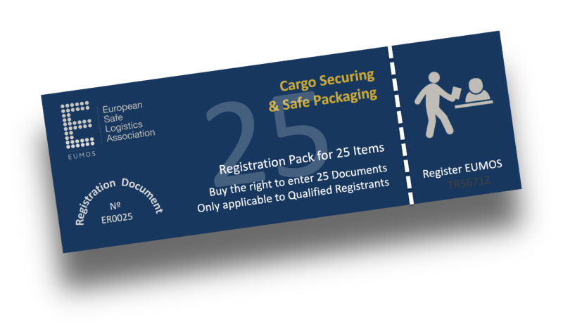 Registration Pack for 25 Items